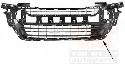 VAN WEZEL 4014599 -  Решетка вентилятора, буфер